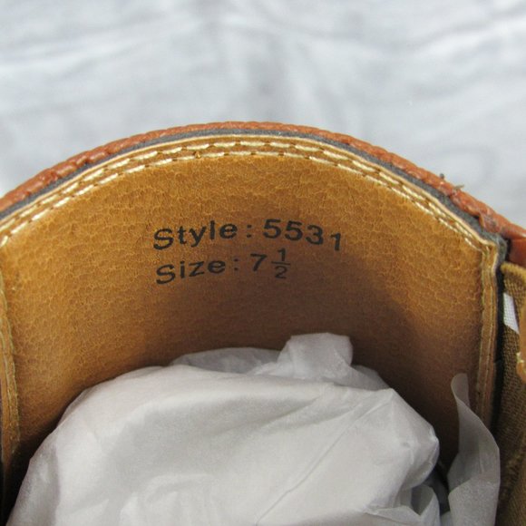 ?50% OFF!?New Men\'s Brown Chukka Boots